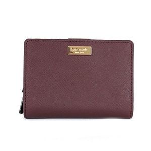Kate Spade mulled wine cara wallet